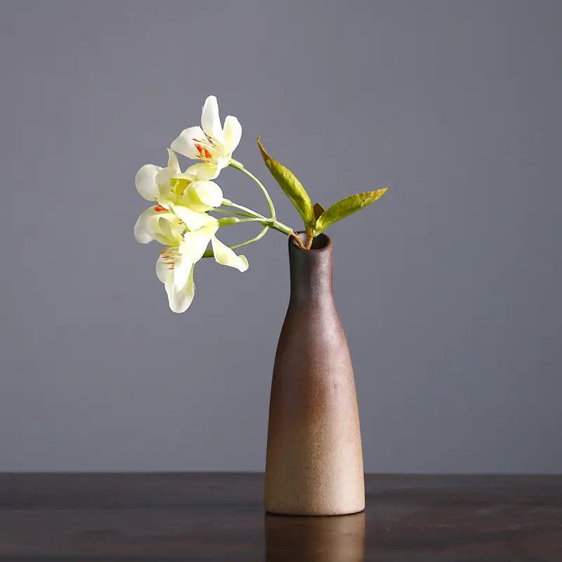 Vintage Ceramic Zen Flower Vase for Home