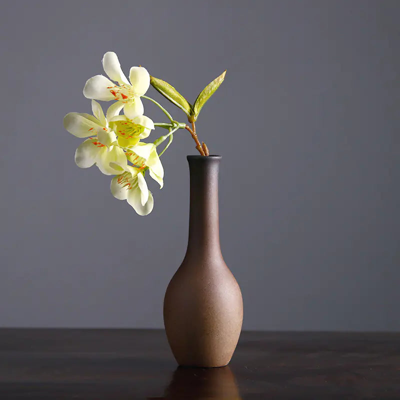 Vintage Ceramic Zen Flower Vase for Home