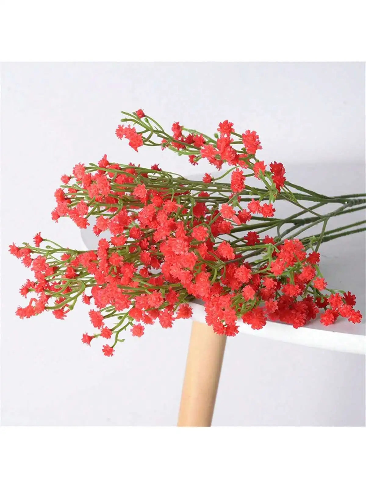1/3 Pcs White Gypsophila Artificial Flowers Wedding DIY Bouquet Decoration Arrangement Plastic Fake Flowers Home Decoration