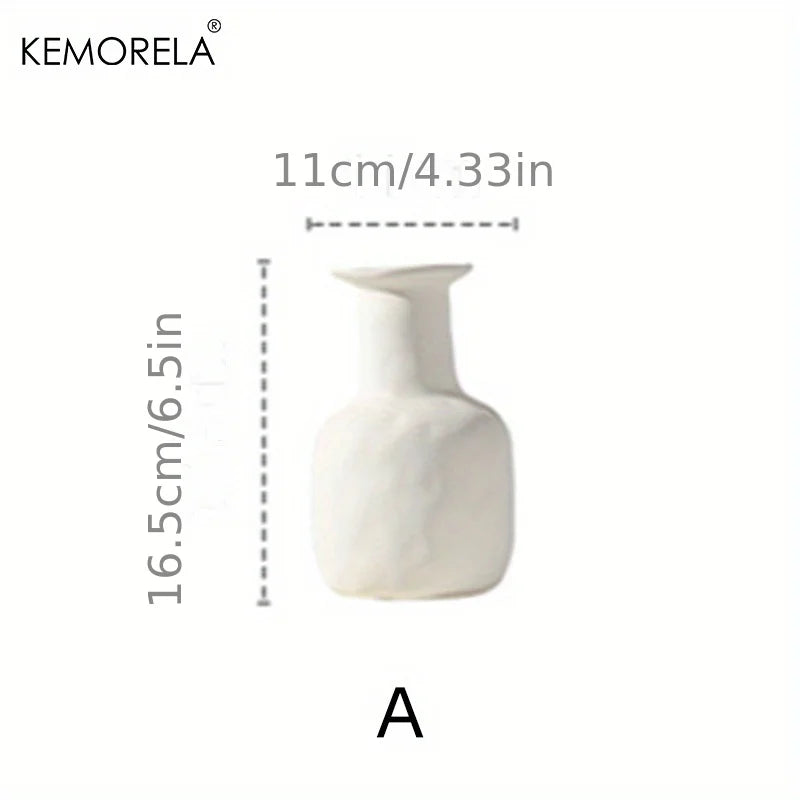 Nordic Ceramic Vase Circular Hollow