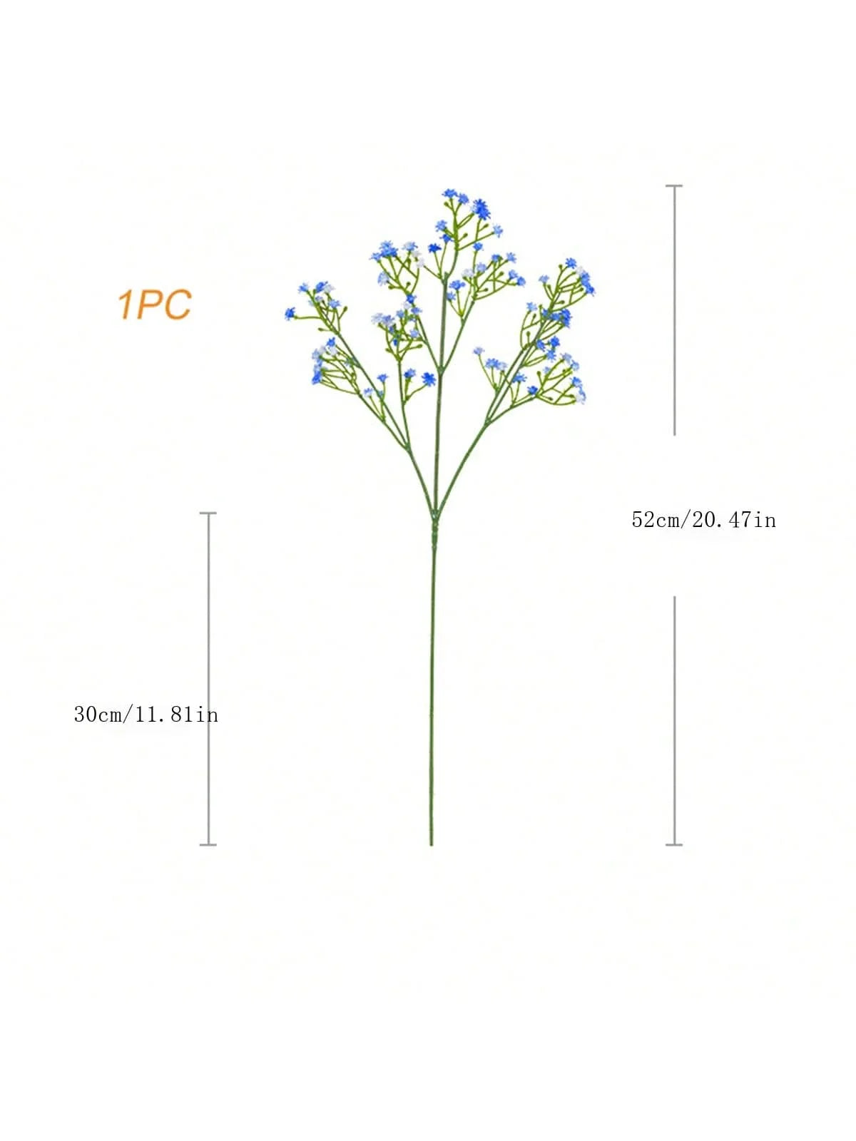 1/3 Pcs White Gypsophila Artificial Flowers Wedding DIY Bouquet Decoration Arrangement Plastic Fake Flowers Home Decoration