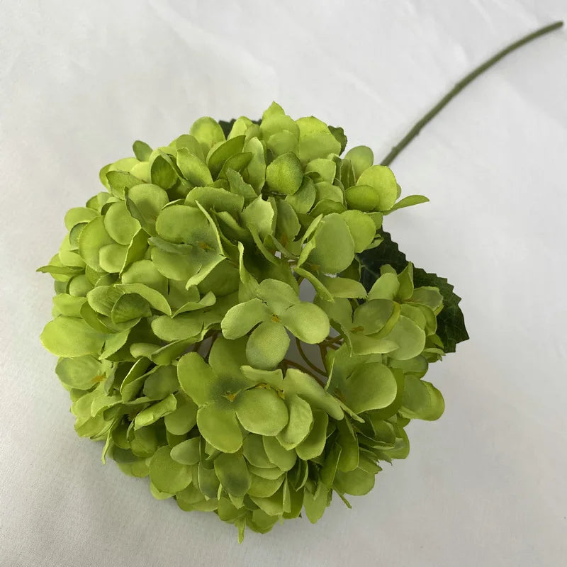 58cm Beautiful Silk Artificial Flowers Hydrangea Flower Bouquet for Home Party Wedding Room Table Decoration Floral Arrangement