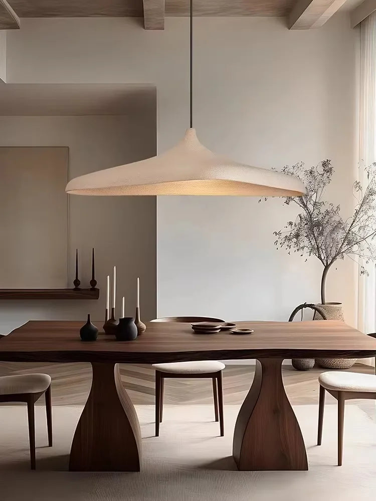 Artisan Nordic Pendant Light – Wabi-Sabi Inspired LED Chandelier for Modern Interiors
