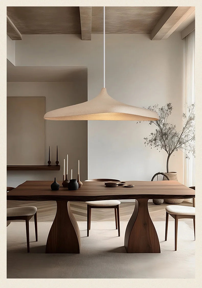 Artisan Nordic Pendant Light – Wabi-Sabi Inspired LED Chandelier for Modern Interiors