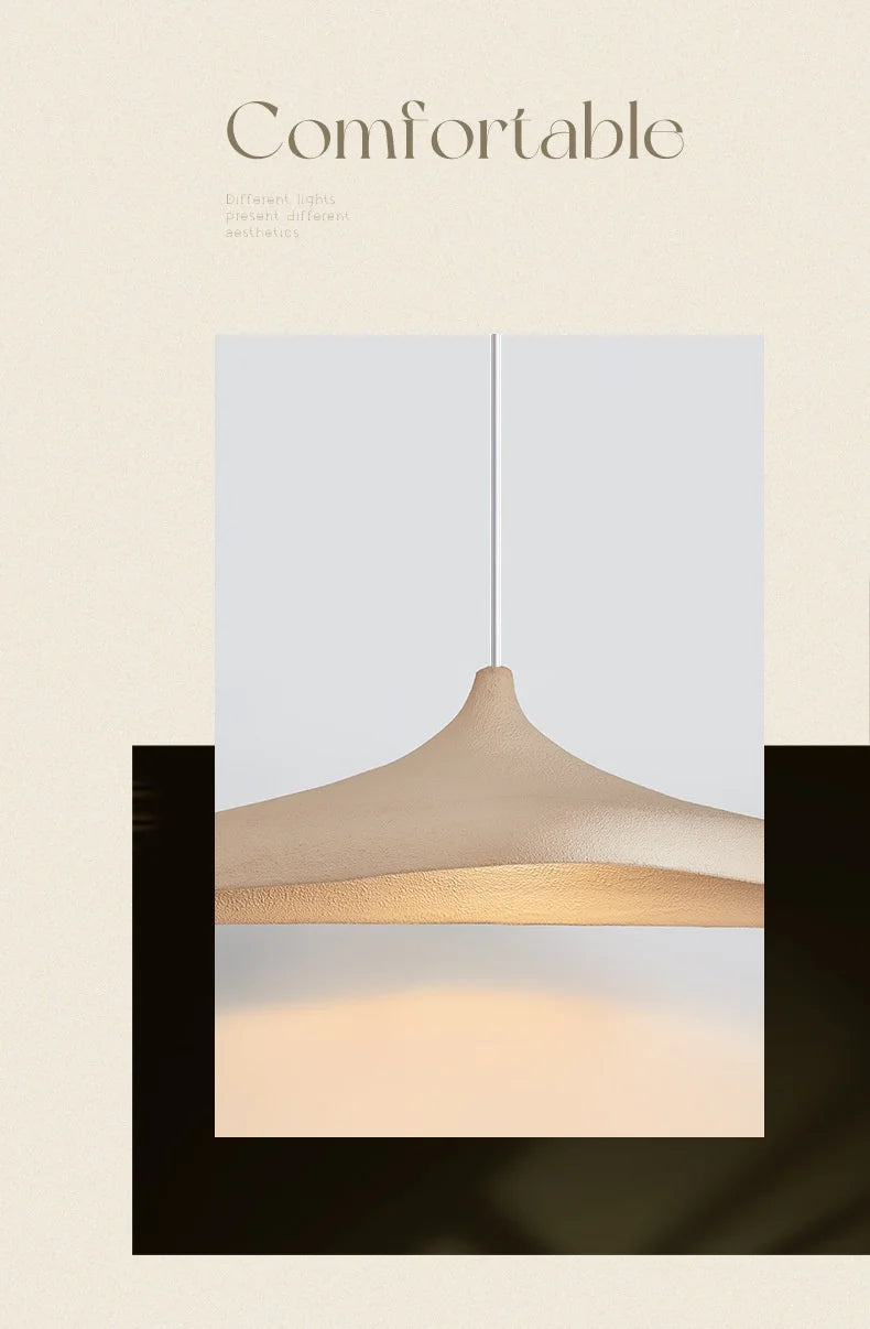 Artisan Nordic Pendant Light – Wabi-Sabi Inspired LED Chandelier for Modern Interiors