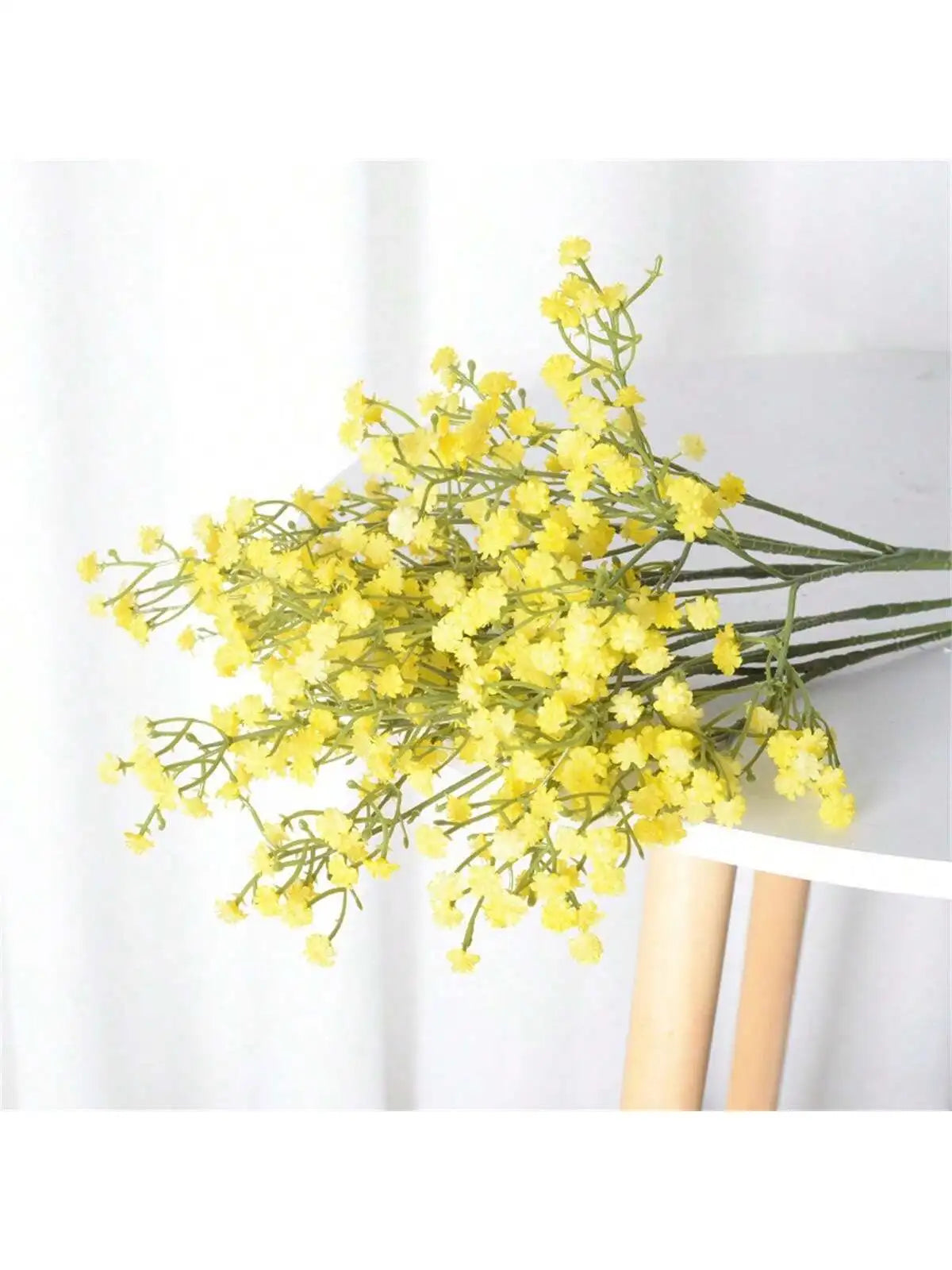 1/3 Pcs White Gypsophila Artificial Flowers Wedding DIY Bouquet Decoration Arrangement Plastic Fake Flowers Home Decoration
