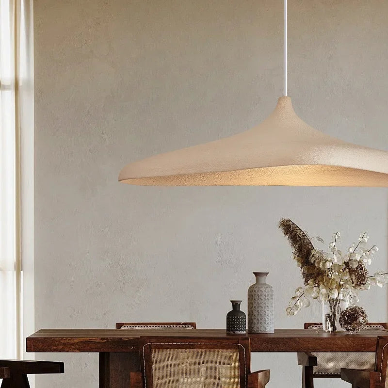 Artisan Nordic Pendant Light – Wabi-Sabi Inspired LED Chandelier for Modern Interiors