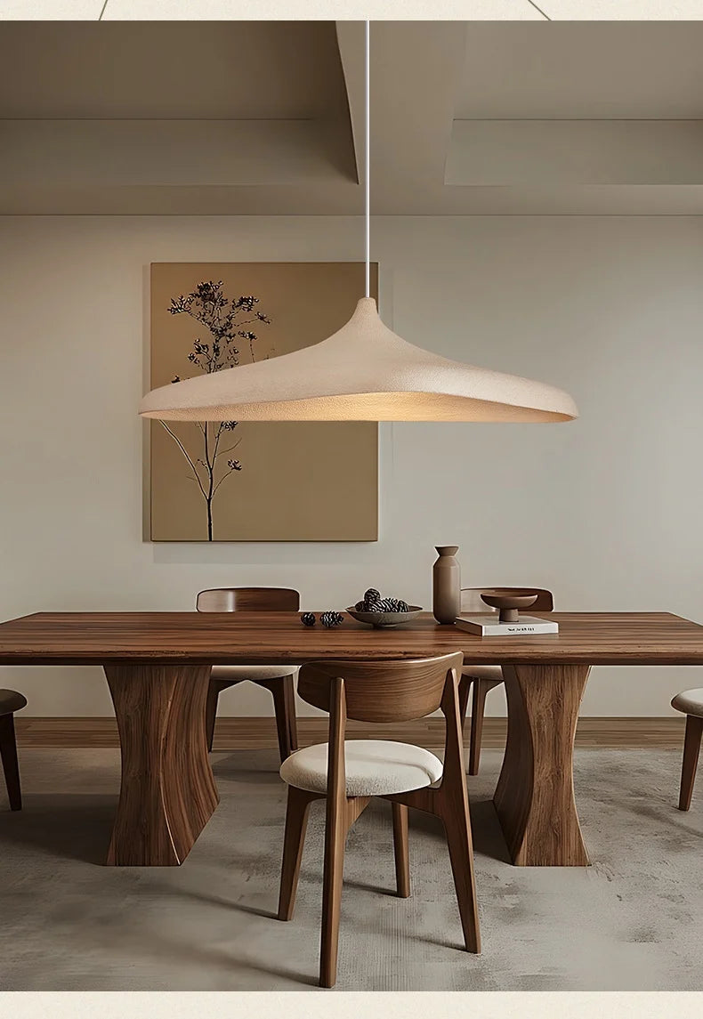 Artisan Nordic Pendant Light – Wabi-Sabi Inspired LED Chandelier for Modern Interiors