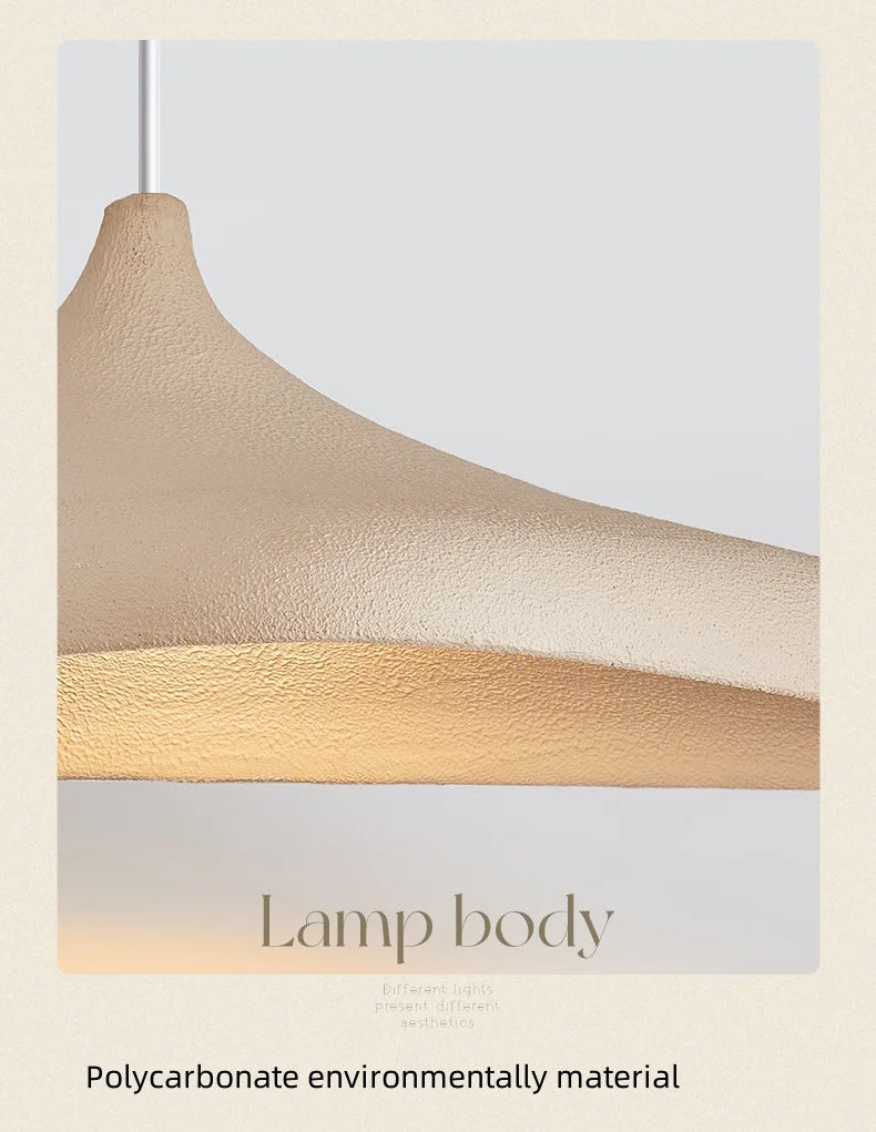 Artisan Nordic Pendant Light – Wabi-Sabi Inspired LED Chandelier for Modern Interiors