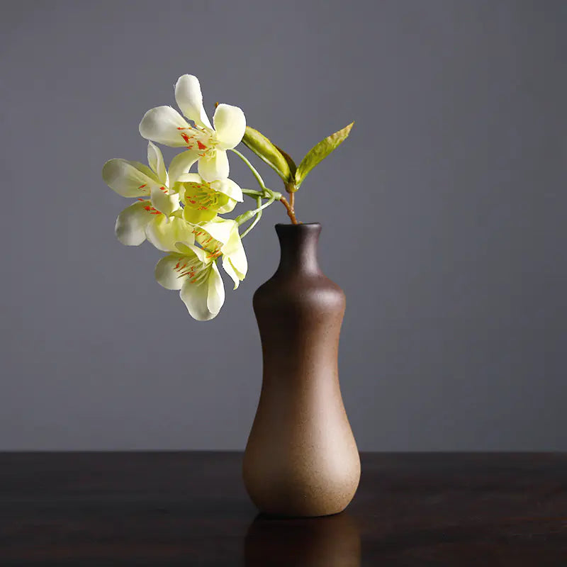 Vintage Ceramic Zen Flower Vase for Home