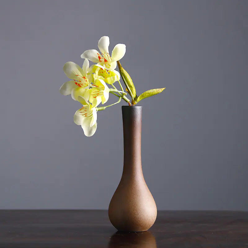 Vintage Ceramic Zen Flower Vase for Home