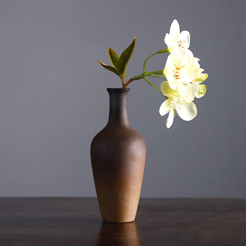 Vintage Ceramic Zen Flower Vase for Home